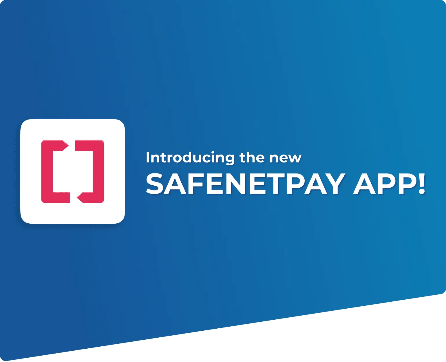 Introducing the new SAFENETPAY APP!